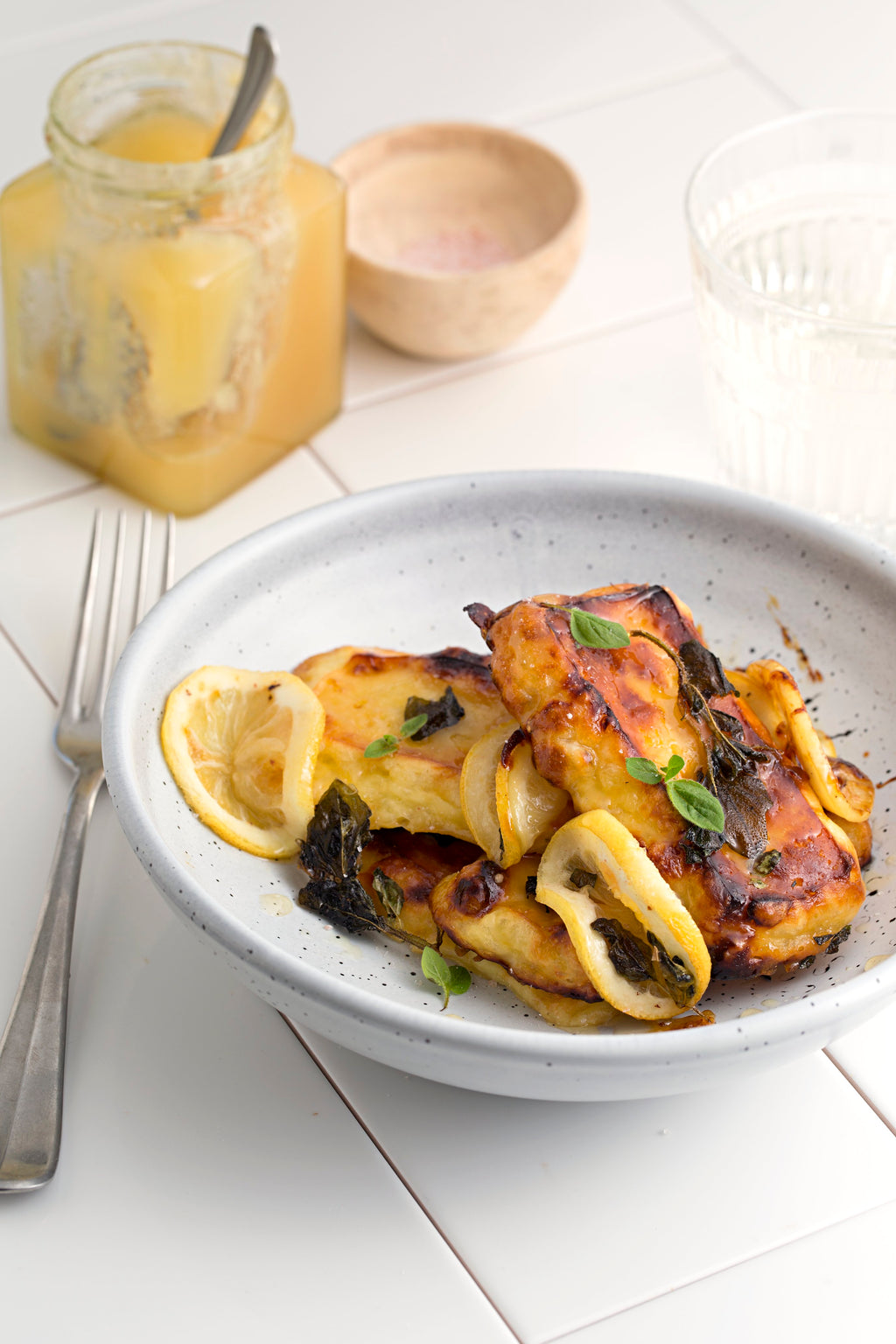 Honey-Baked Haloumi – Jess's Underground Kitchen