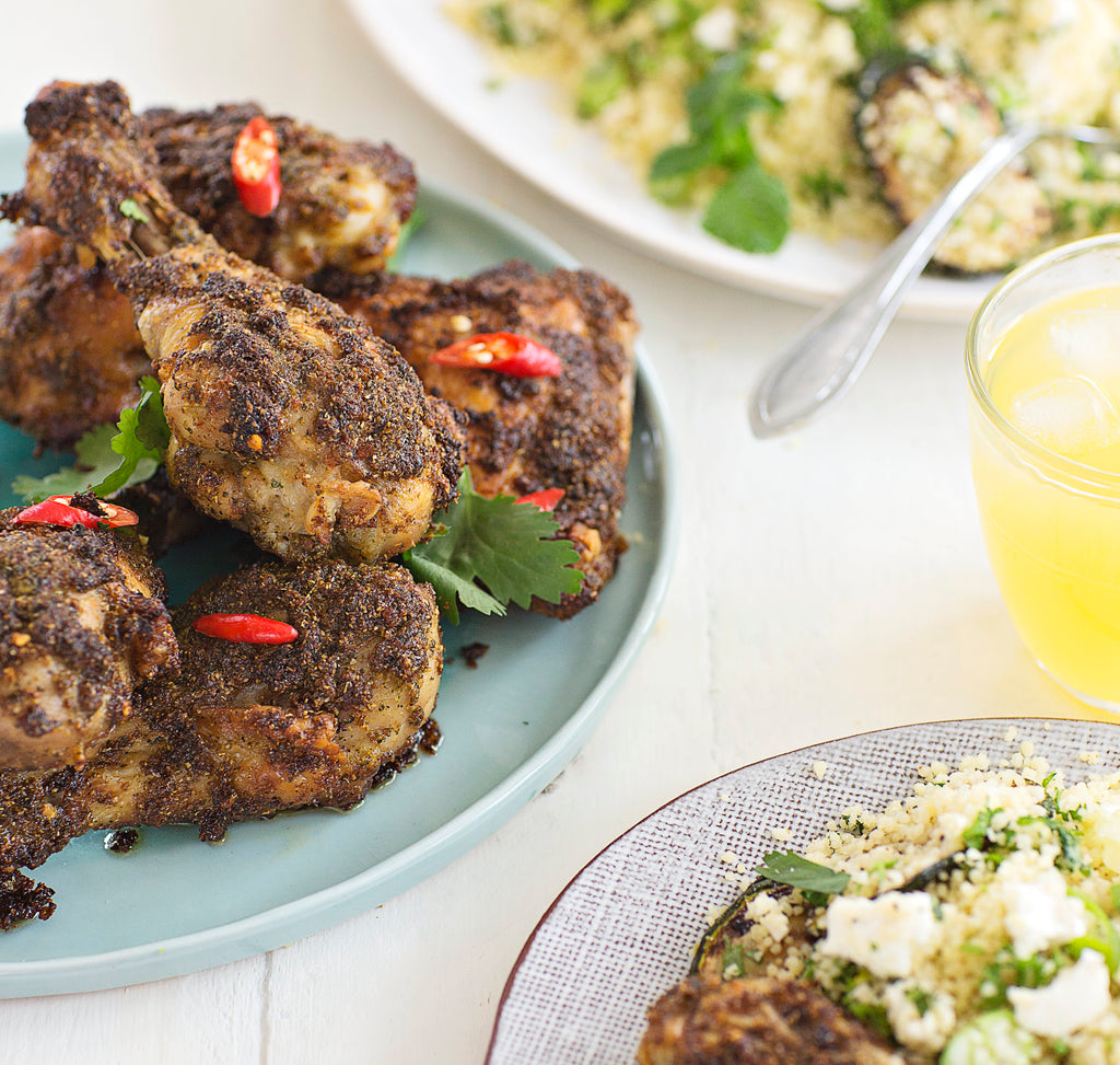 Harissa Chicken with Couscous Salad – Jess's Underground Kitchen