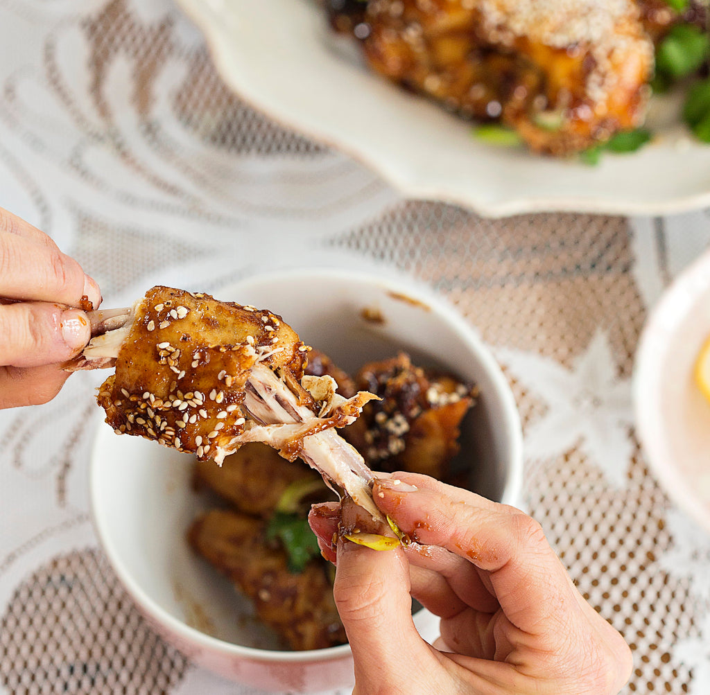 Sticky Hoisin Chicken Wings – Jess's Underground Kitchen
