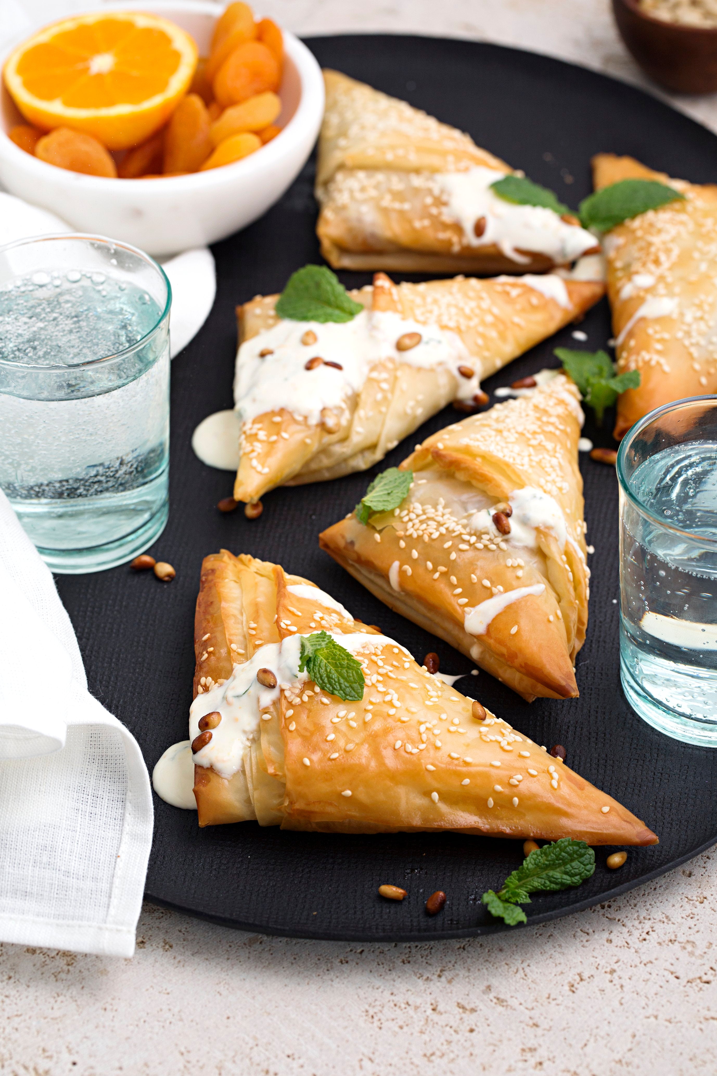 Middle Eastern Lamb Filo Hand Pies Jess's Underground Kitchen