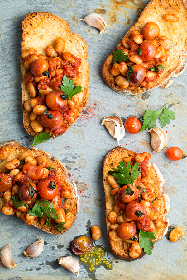 Smoky Butter Beans on Toast