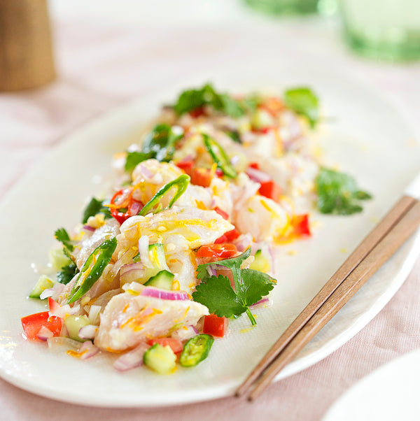 Simple Raw Fish Salad