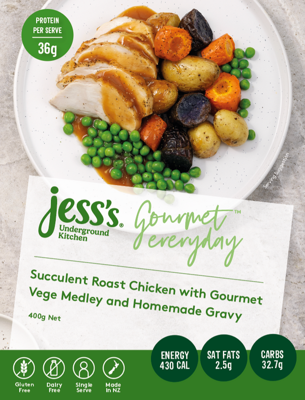 NEW Succulent Roast Chicken with Roast Vege Medley