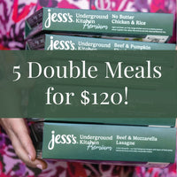 5 Double-Serve Meals for $120
