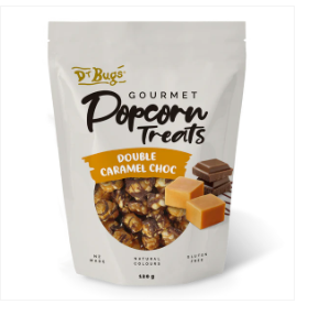 Dr Bugs Double Chocolate Gourmet Popcorn