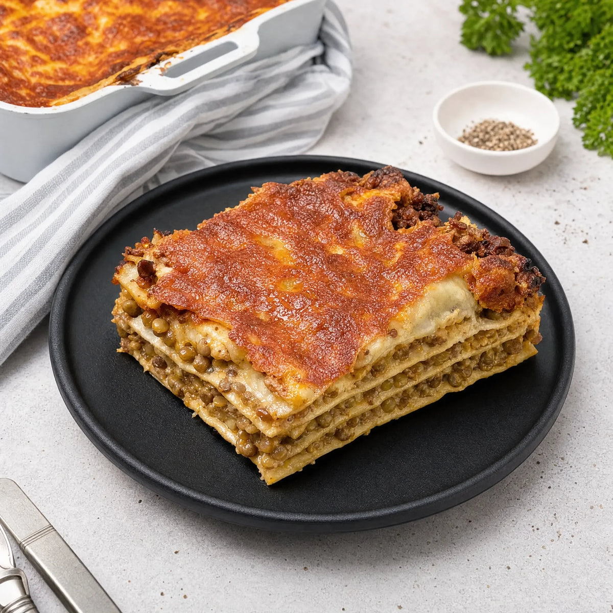 Vegetarian Lasagne – 1200g Family Meal