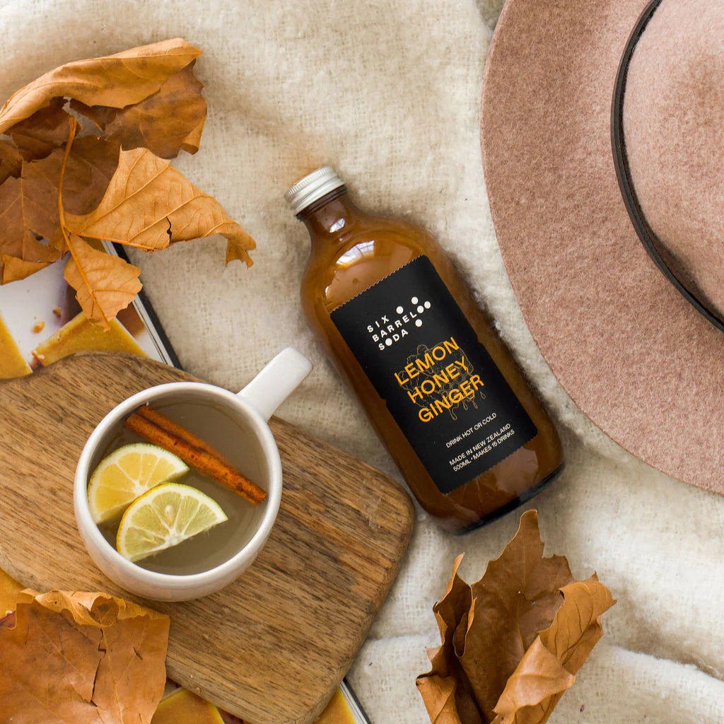 Six Barrel Soda Lemon Honey Ginger Syrup