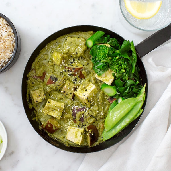 Vegan Thai Green Tofu Curry