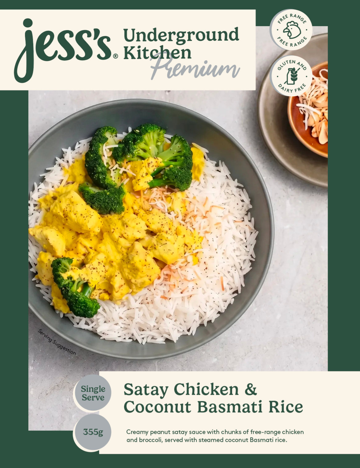 Satay Chicken & Coconut Basmati Rice
