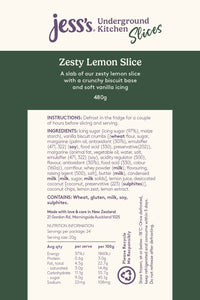 Zesty Lemon Slice Slab