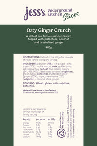 Oaty Ginger Crunch Slab
