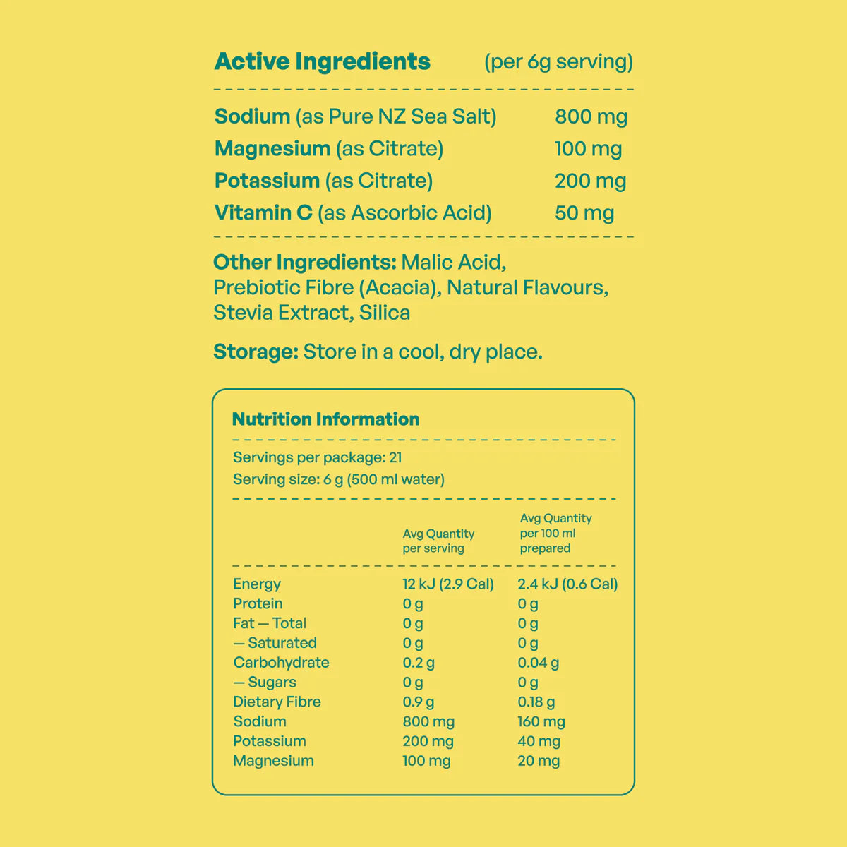Daeli Hydration Salted Pineapple Electrolytes