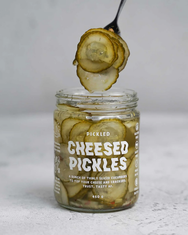Pickled Cheesed Pickles