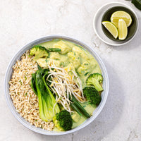 NEW Thai Green Chicken Curry with Coconut Brown Rice