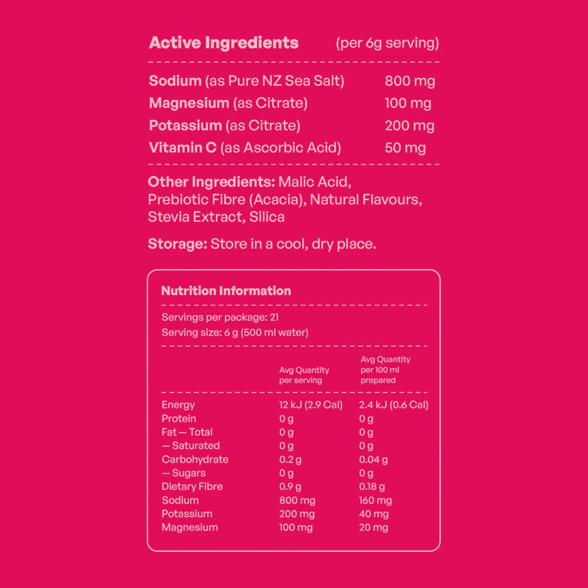 Daeli Hydration Salted Cherry Electrolytes