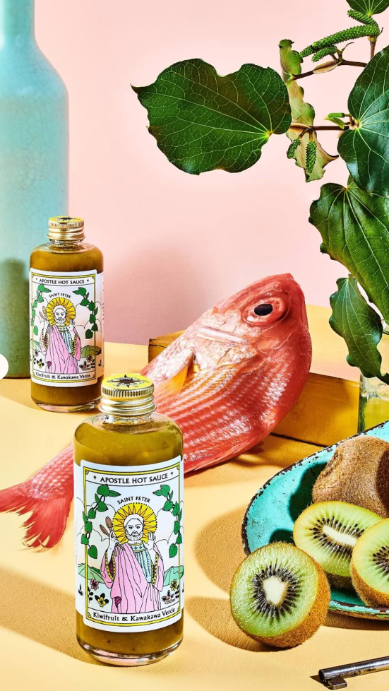 Apostle Hot Sauce – Kiwifruit & Kawakawa Verde